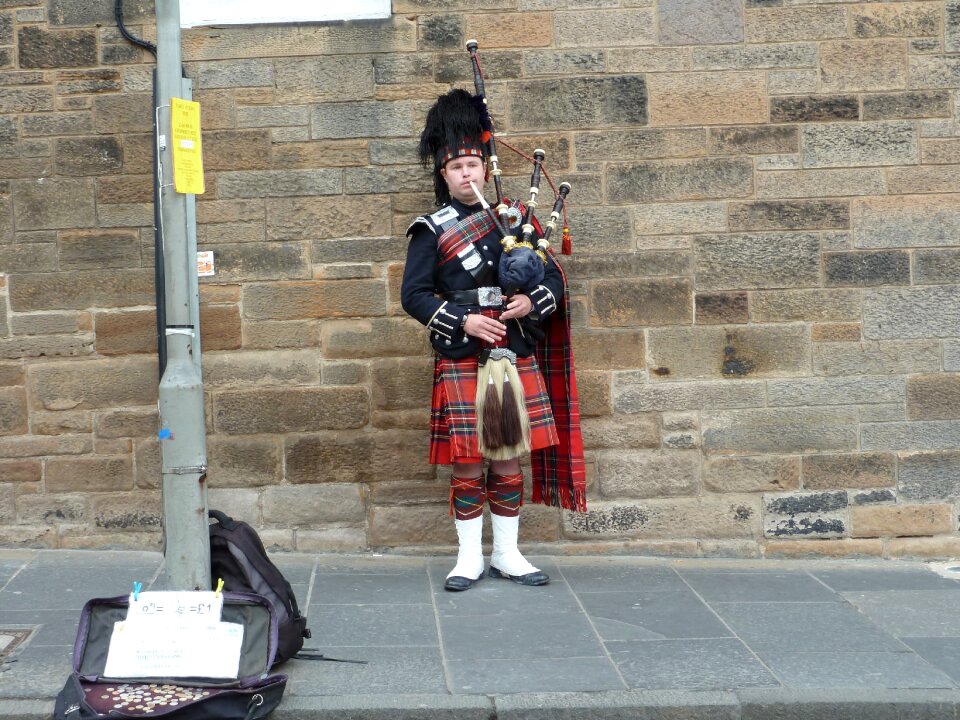 Bagpipes musician musical instrument