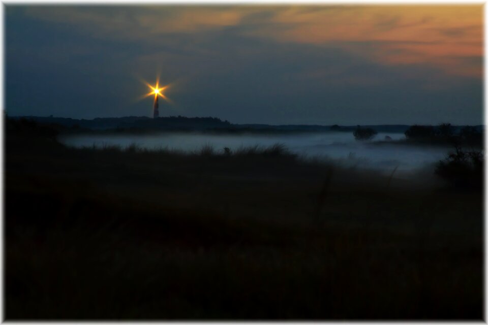 Sea evening holland