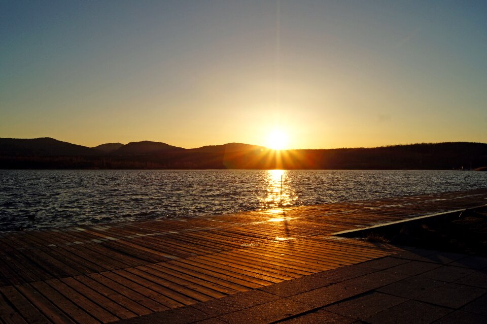 Nature sun abendstimmung