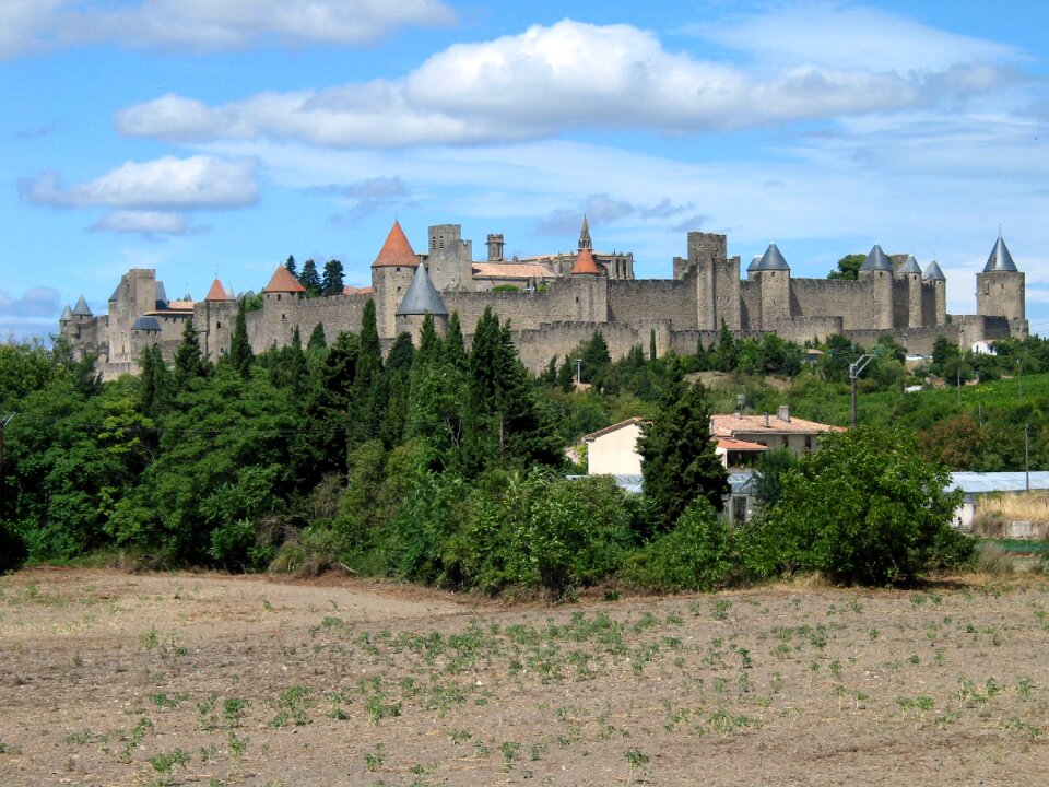 Fortress architecture middle ages photo