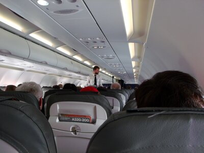 Passenger people cabin