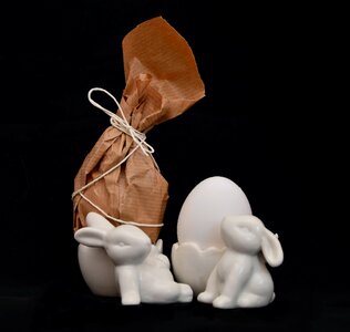 Egg rabbit easter eggs