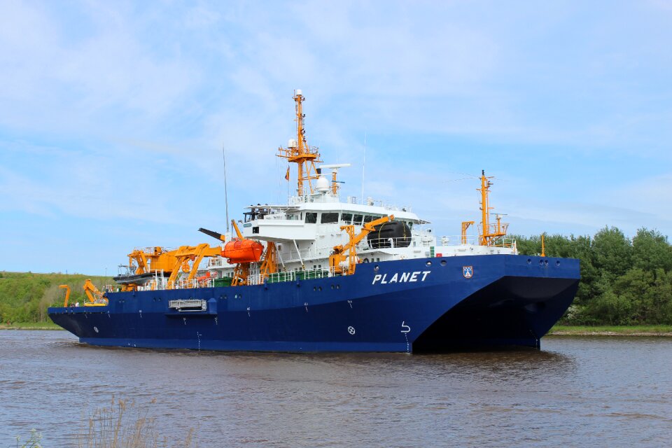Research ship navy special ship