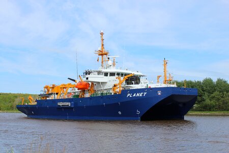 Research ship navy special ship
