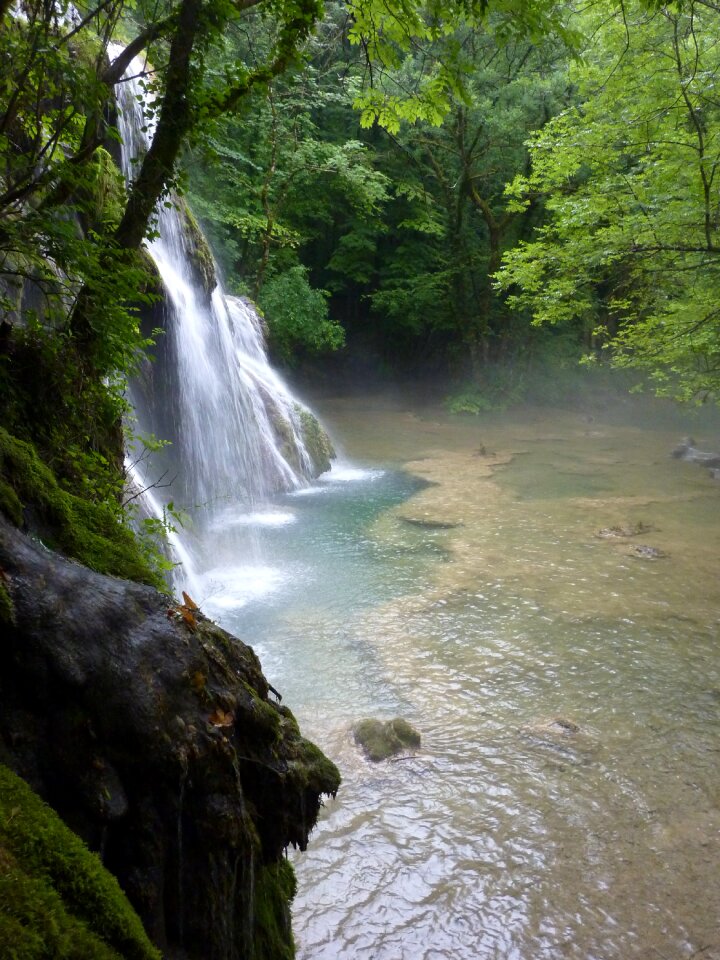Cascade calm peaceful