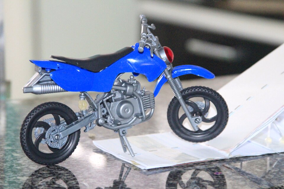 Bike toy platico