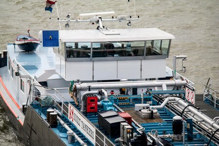 Command center river rhine ship photo