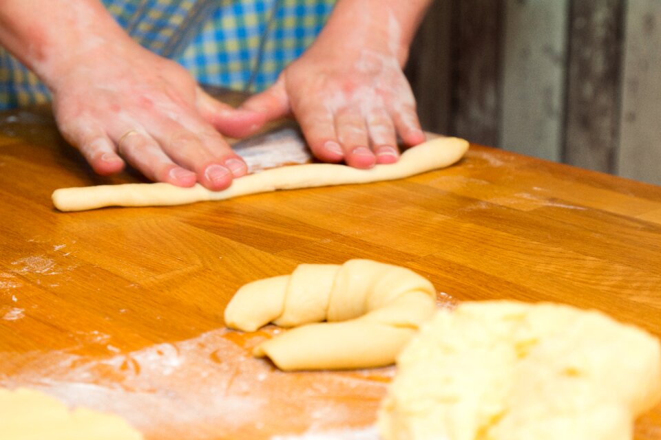 Prepare dough kitchen
