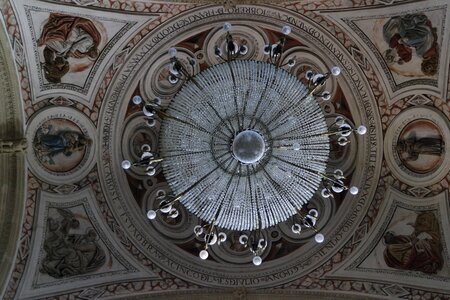 Baeza inside cathedral cathedral ceiling photo