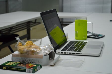 Conference room laptop apple