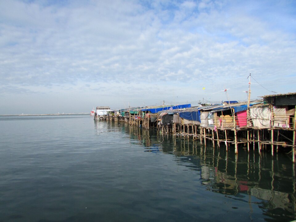 Color blue fishing