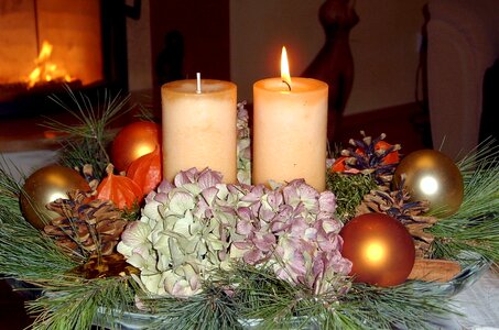 Candlelight decoration romantic