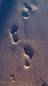 Footprint sand beach footprints in the sand photo