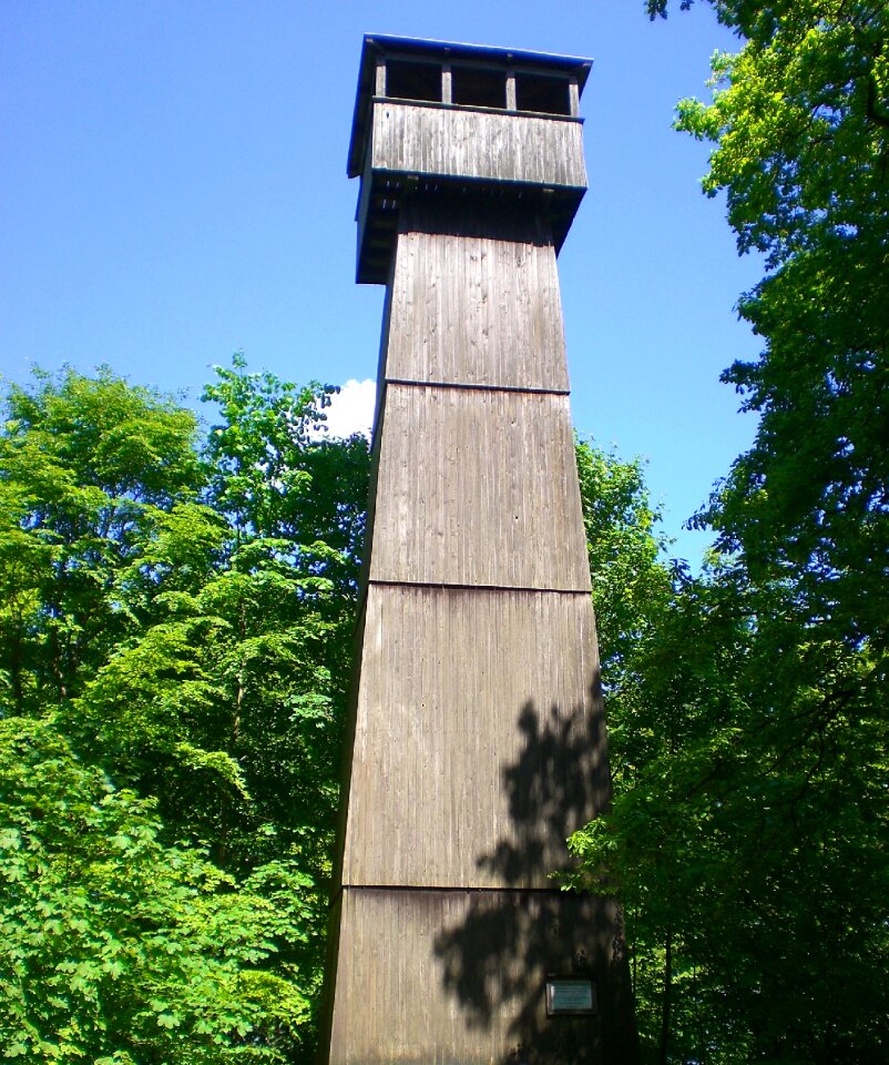 Tower watchtower wooden tower