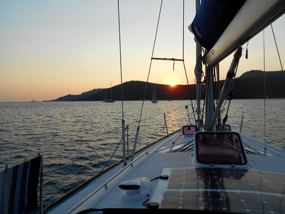 Corsican peaceful sea