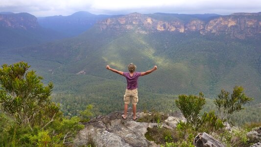 Australia mountains adventure photo