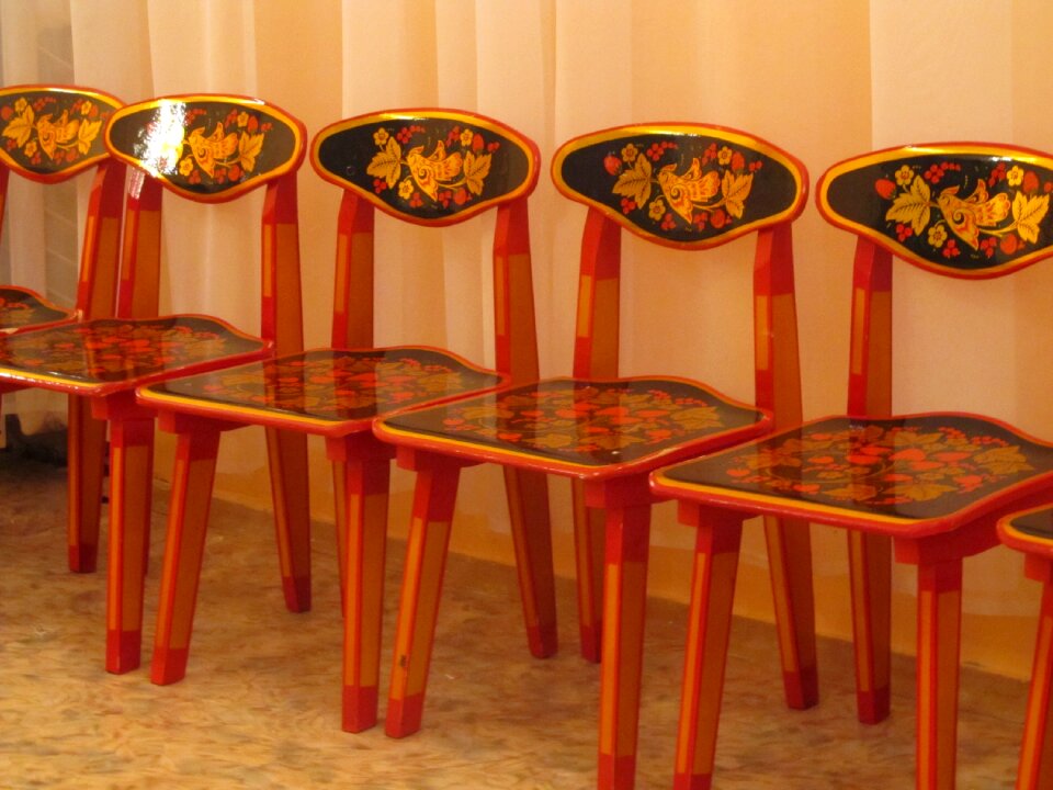 Nursery hohloma people art