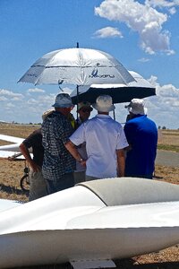 Standing huddle locals