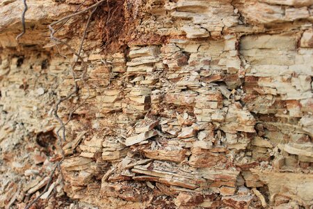 Clay grain texture