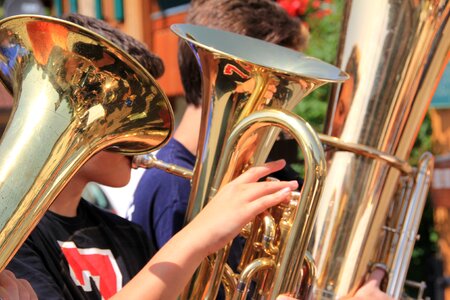 Musical instrument euphonium tuba