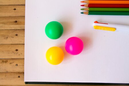 Colorful decoration yellow