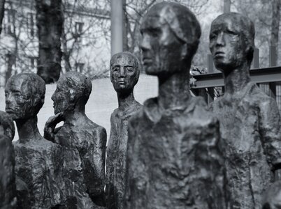 Artwork tourism black and white