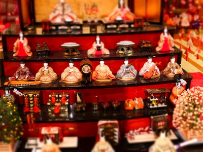 Doll festival souvenir shop