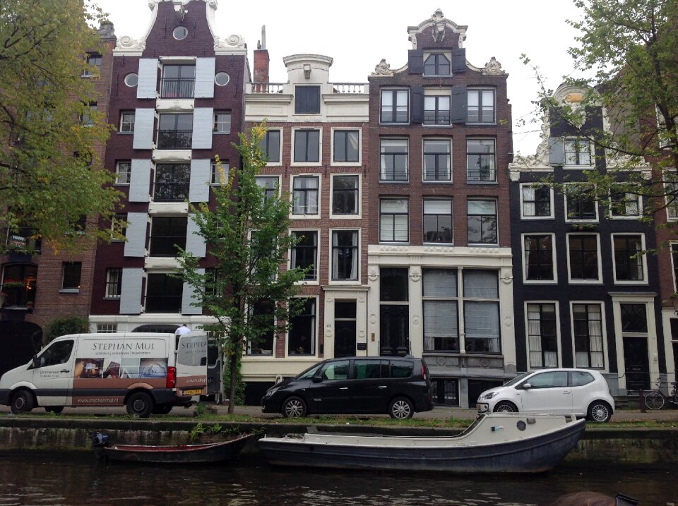 Amsterdam urban landscape channel