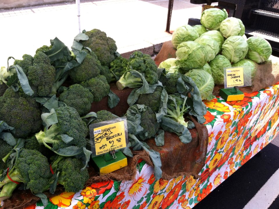 Healthy vegetables