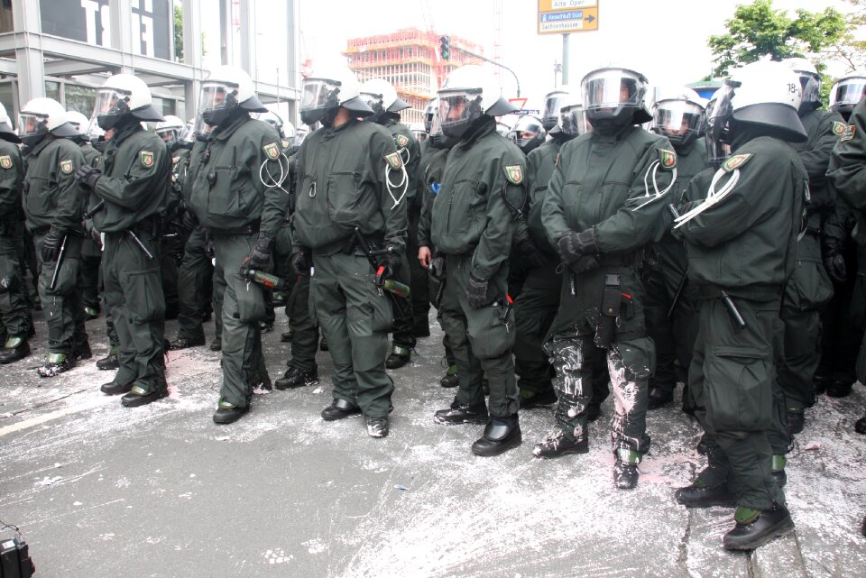 Police germany frankfurt