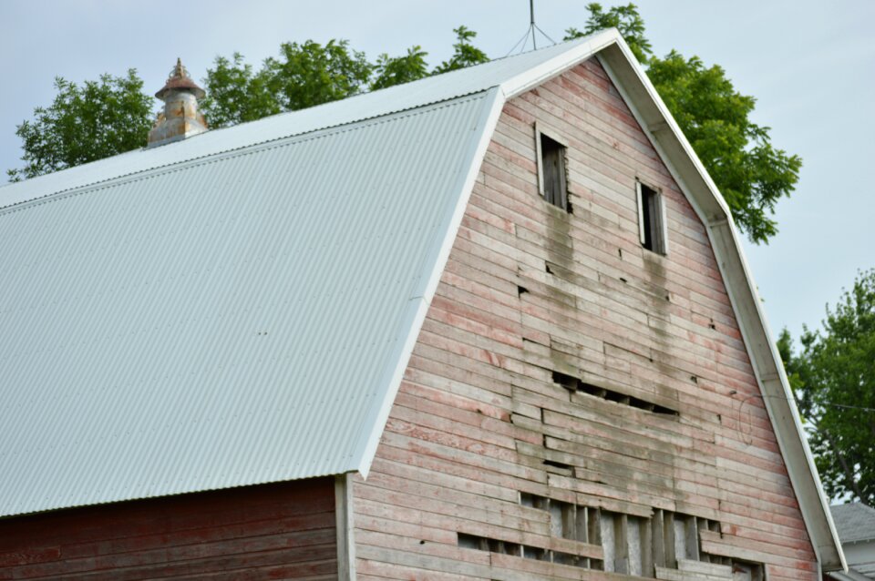 Wooden weathered rough