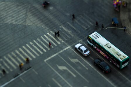 Street view city life