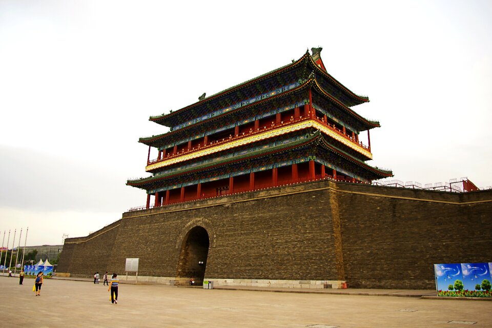 Ancient architecture gate building city gate