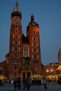 Monuments night evening