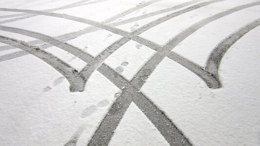 Footprints arches pattern
