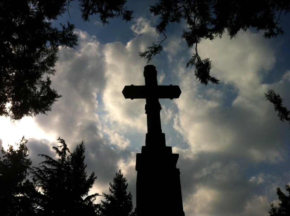 Cross shadow clouds