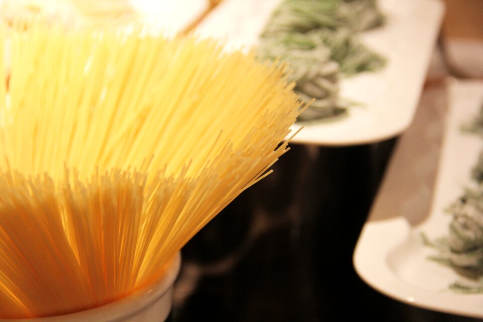 Pasta surface dry surface