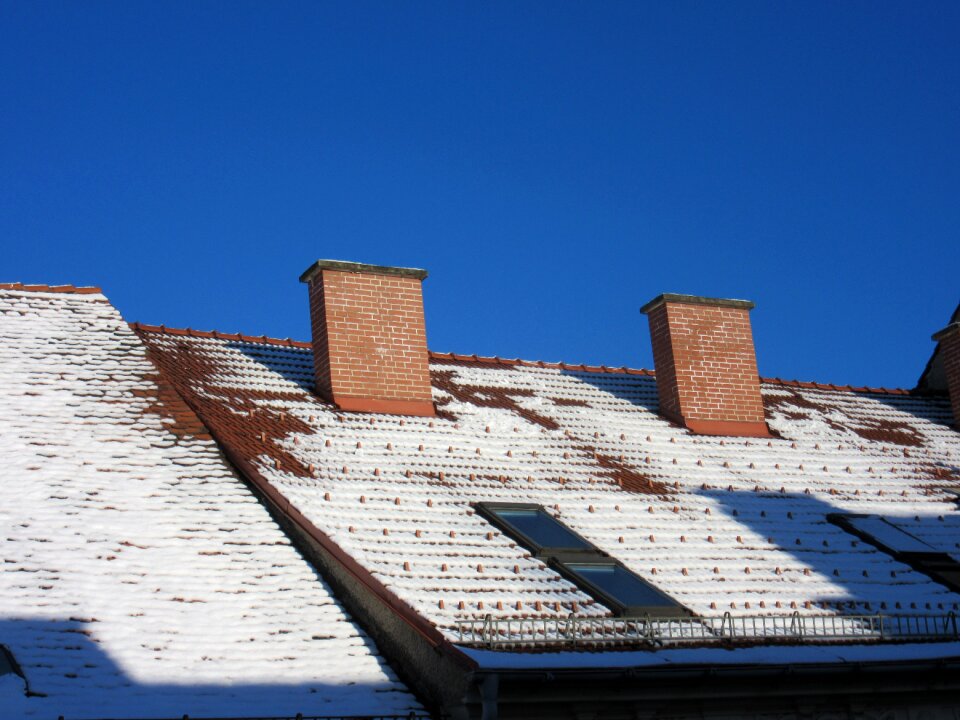 Fireplaces winter tile