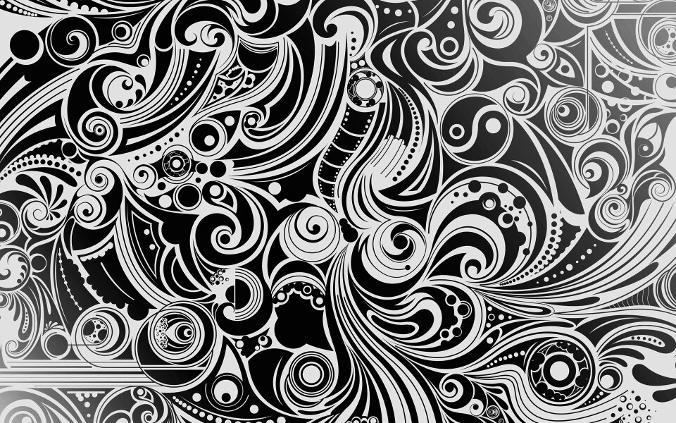 Abstract carving painting