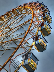 Ferris wheel carnies rides photo