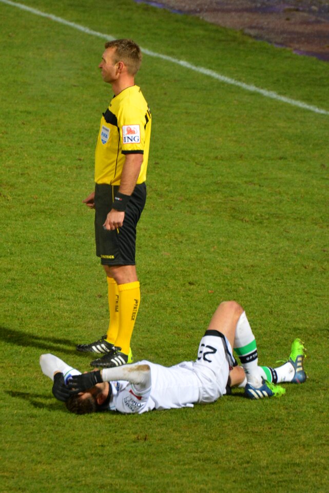 Sports referee footballer