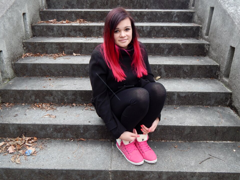 Park friend girl