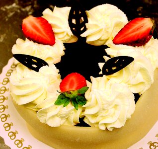 Delights whipped cream festive