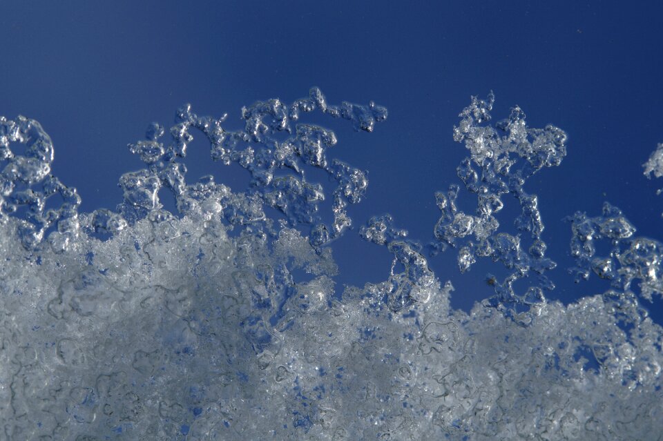 Peephole sky winter
