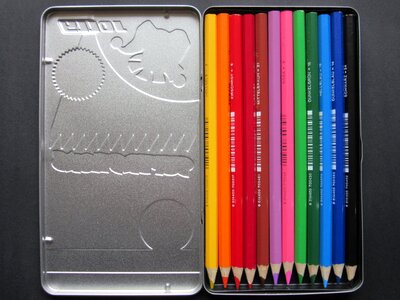 Sheet metal box color colorful
