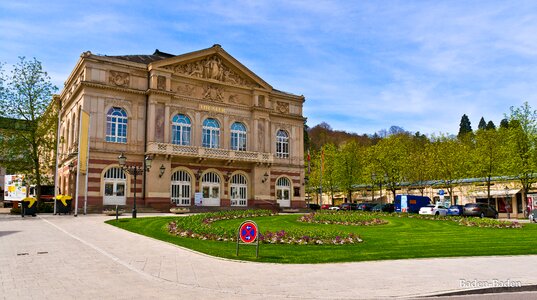Baden-baden spring panorama