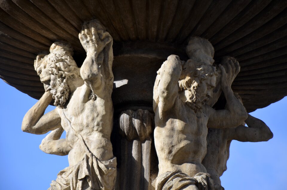 Czech budějovice statuary