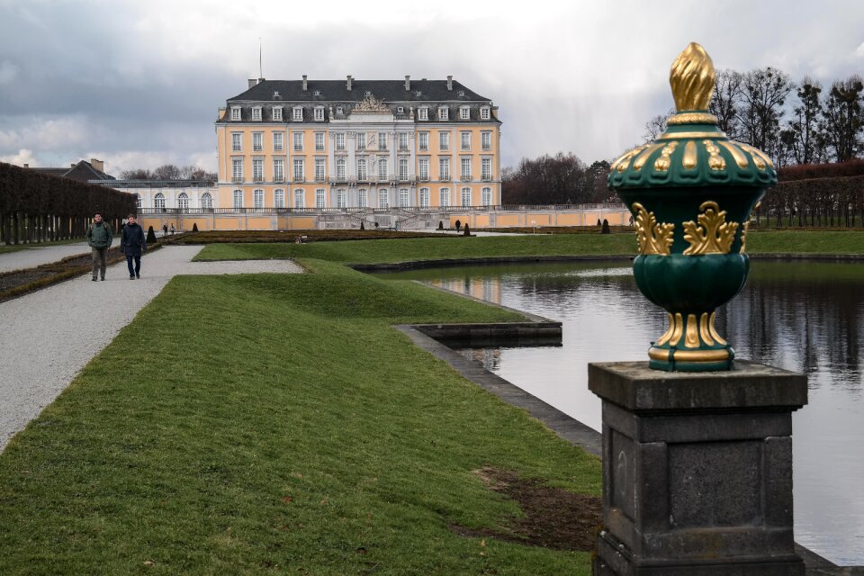 Closed augustusburg old rococo
