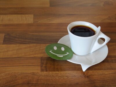 Coffee smiley cup