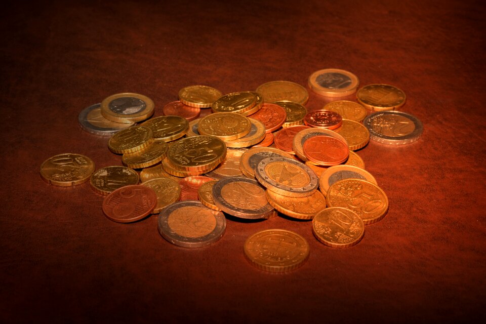 Loose change metal money specie